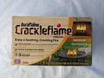 Duraflame Crackleflame 4.5LB 3-HR Indoor/outdoor Firelog Place (4 Pk)- New. Fixed Price $32.99.