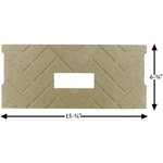 Whitfield Profile 20 & Optima Herringbone Pattern Firebrick: 14650011-AMP. Fixed Price $89.95.