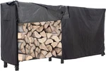 Heavy Duty Waterproof 600D Oxford Fabric Firewood Log Rack Cover, Black, 8-FEET. Fixed Price $70.05.