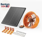Gable Mount Fan, 14 Inch Solar Power Attic Exhaust With Adjustable Thermosta. Fixed Price $232.71.