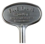 Blue Flame 3 In. Universal Gas Valve Key Satin Chrome. Fixed Price $7.19.