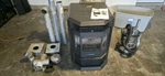Comfortbilt HP22 Pellet Stove Black Remote Control Programmable Thermostat. Fixed Price $1000.00.