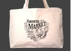 Embroidered Canvas Market Shopping Totes/bags. Fixed Price $20.00.