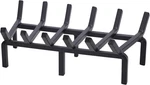 Heavy Duty Solid Steel Fire Grate - 20 Inch Wood Log Rack For Indoor Hearth, Out. Fixed Price $101.98.