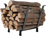 Medium Decorative Firewood Rack Storage Log Holder Indoor Outdoor Fireplace. Fixed Price $37.99.