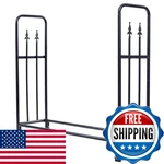 Goplus Firewood Rack Indoor Outdoor Fireplace Storage Holder Logs Heavy Duty. Fixed Price $67.80.