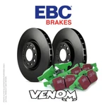Ebc Front Brake Kit Discs & Pads For Skoda Yeti 1.4 Turbo (2WD) 150 2015-. Fixed Price $282.33.