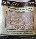 Procom Vermiculite Granules, For Glowing Embers On Log Sets, Model# VERM1. Fixed Price $12.90.
