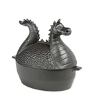 Plow & Hearth Dragon Wood Stove Steamer Cast Iron Fireplace Humidifier Ma.... Fixed Price $146.29.