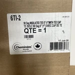 Security Chimneys Duravent 6TI-2 6" Insulated With Cap Stainless Steel New. Fixed Price $148.99.
