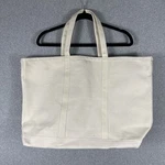 Stanley & Sons Bag Canvas Extra Large White Ivory Usa Made Boat Tote. Fixed Price $94.99.