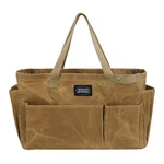 Portable Garden Camping Tool Storage Bag,waxed Canvas Firewood Carrier Tote B.... Fixed Price $40.71.