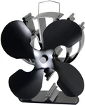 Voda 4-BLADE Heat Powered Stove Fan For Wood/log Burner/fireplace Increases 80%. Fixed Price $46.99.