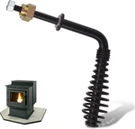 224-14042 Door Handle & Black Spring Compatible With Lopi Wood Stoves .... Fixed Price $39.64.