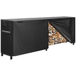 Keep Firewood Dry All Season - 8FT Log Rack With Cover Combo. Fixed Price $179.99.