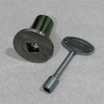 Canterbury Enterprises Blue Flame Gas Log Key And Cover Plate. Fixed Price $12.50.