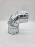 Metal Fab 4M90 4" Adjustable 0-90 Degree Elbow Double Wall Flue Type Gas. Fixed Price $44.99.