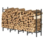 Outdoor Indoor Firewood Rack Holder For Fireplace Storage Heavy Duty Stand. Fixed Price $28.89.