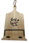 Wood Cookbook Stand Holder Kitchen Recipe Best Wife Ever Mothers Day. Fixed Price $11.13.