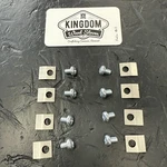 Jotul F600/FIRELIGHT/F12 Glass Clips/screws Full Set (8EA)-128361-FREE Shipping. Fixed Price $28.00.