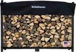 Woodhaven 6 Foot Black - Heavy Duty Made In The Usa Outdoor Cord Firewood Stor. Fixed Price $382.43.