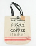 Dii Design Imports Butcher Baker Coffee Maker Reusable Grocery Shopping Bag Tote. Fixed Price $11.24.