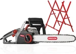 CS1500 18" Amp Electric Chainsaw & Adjustable Steel Log Horse Combo. Fixed Price $333.99.