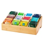 Tea Bag Organizer - Bamboo Storage With 12 Compartments, Laye.... Fixed Price $32.87.