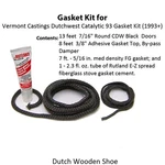 Vermont Dutchwest Gasket Kit For Catalytic 93 + Rope Cement . 0003453. Fixed Price $44.95.