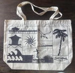 Jacks Surfboards Canvas Tote Reusable Shopping Bag Beach Jack's Cali. Fixed Price $19.99.