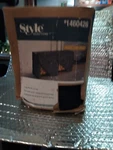 Style Selections Log Rack Cover 98-INCHES Wide X 44-INCHES High 26-INCHES Deep. Fixed Price $35.00.