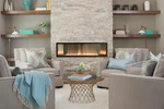 Empire Boulevard 48 " Vent-free Linear Gas Fireplace. Fixed Price $3505.00.