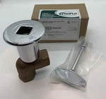 1/2 Pipe PFBVL2LCP Proflo 1/4 Turn Angle Gas Propane Log Lighter Valve Kit. Fixed Price $21.54.