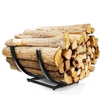Fireplace Holder: Curved Firewood Rack Log Storage 22-INCH. Fixed Price $52.11.