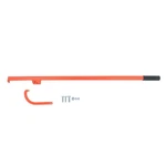 Red With Rubber Handle 58" Roller Tool Lifter Felled Cant Hook Logging. Fixed Price $52.72.