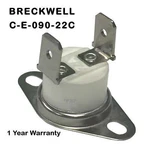 Breckwell Pellet PP3321 Low Limit Ceramic Proof Fire Switch C-E-090-22C. Fixed Price $14.34.