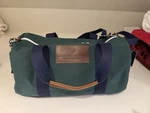 Hudson Sutler Chatham Canvas Duffel Bag W/leather Handle Long Shoulder Strap. Fixed Price $109.95.