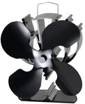 Voda 4-BLADE Heat Powered Stove Fan For Wood/log Burner/fireplace Increases .... Fixed Price $45.36.