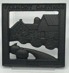 Vermont Castings Fall Season Trivet. Approx 6" - Iron. Fixed Price $65.00.
