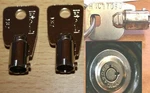 2 New Homak Keys Code Cut HMC00001-HMC31000 Gun Safes. Fixed Price $17.95.