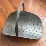 Vtg Fireplace Metal Log Kindling Holder Basket Claw Feet Patina Rustic Hearth. Fixed Price $67.99.