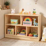 Rubber Montessori Shelf, Wooden Storage Organizer For Books Toys, 2. Fixed Price $233.99.