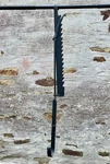 Antique Cast Iron Sawtooth Trammel Pot Hanger For Inglenook Chimney Fireplace. Fixed Price $67.18.