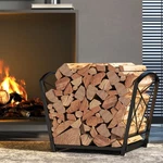 Beauty Firewood Log Rack, Iron Lumber Storage Holder For Fireplace, He. Fixed Price $42.99.