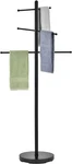 Mygift 5.5 Freestanding Black Metal 6 Rung Pool Spa Towel Hanging Rack. Fixed Price $79.99.