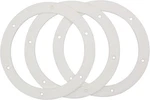 6" Pellet Stove White Gasket For Combustion Exhaust Fan Mounting Blower Housi. Fixed Price $17.00.