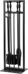 Pinecrest 4 Piece Fireplace Tool Set Black Includes Brush, Shovel, Pok. Fixed Price $166.99.