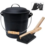 Brian & Dany Mini Ash Bucket With Lid And Shovel, 1.3 Gal,black,. Fixed Price $48.70.