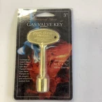 Blue Flame 3 Gas Valve Key Universal Decor Polished Chrome Brand New. Fixed Price $12.99.