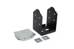 Simpson APB88 Outdoor Accents Mission Collection Zmax, Black Powder-coated Post. Fixed Price $141.99.